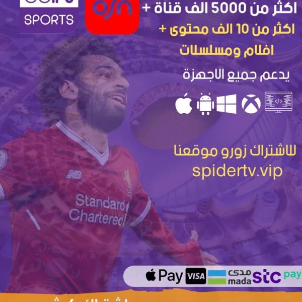 اشتراك سبايدر ستة شهور 30 ريال